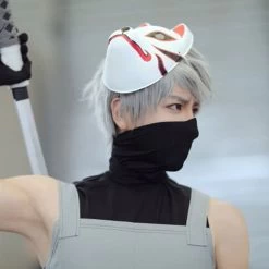 Anbu's Hatake Kakashi From Naruto Halloween Cosplay Costume 9 Anbu's Hatake Kakashi From Naruto Halloween Cosplay Costume -Cosplay Shop Anbu sHatakeKakashifromNarutoHalloweenCosplayCostume 4
