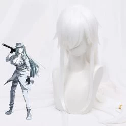 Cells At Work Code Black Neutrophil White Cosplay Wig