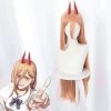 Chainsaw Man Power Orange Cosplay Wig