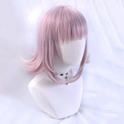 DanganRonpa Dangan Ronpa Chiaki Nanami Pink Cosplay Wig -Cosplay Shop DanganRonpaDanganRonpaChiakiNanamiPinkCosplayWig 3