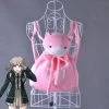 Danganronpa 2 Cute Chiaki Nanami Pink Cat Backpack Cosplay Accessory Prop -Cosplay Shop Danganronpa2ChiakiNanamiBagCosplayAccessoryProp