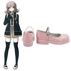 Danganronpa 2 Chiaki Nanami Pink Cosplay Shoes -Cosplay Shop Danganronpa2ChiakiNanamiPinkCosplayShoes 3
