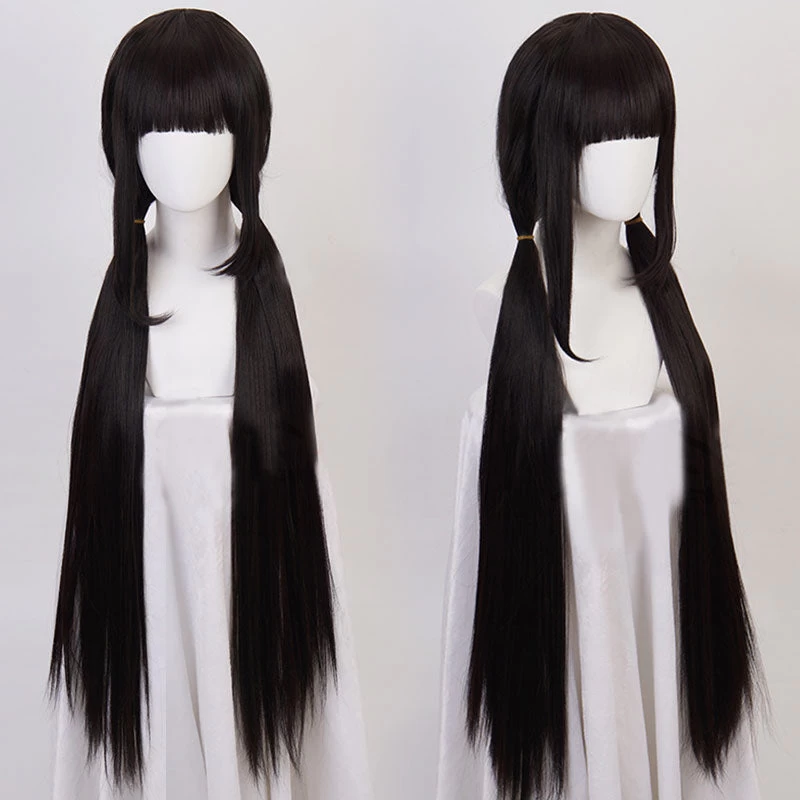 Danganronpa V3: Killing Harmony Maki Harukawa Black Cosplay Wig 4 Danganronpa V3: Killing Harmony Maki Harukawa Black Cosplay Wig - Image 2