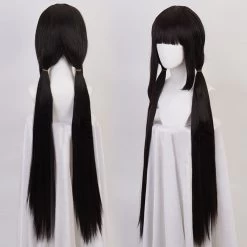 Danganronpa V3: Killing Harmony Maki Harukawa Black Cosplay Wig 7 Danganronpa V3: Killing Harmony Maki Harukawa Black Cosplay Wig -Cosplay Shop DanganronpaV3KillingHarmonyMakiHarukawaBlackCosplayWig 3