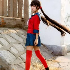 Danganronpa V3: Killing Harmony Maki Harukawa Halloween Cosplay Costume -Cosplay Shop DanganronpaV3KillingHarmonyMakiHarukawaHalloweenCosplayCostume 4