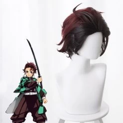 Demon Slayer: Kimetsu No Yaiba Kamado Tanjirou Red Brown Cosplay Wig -Cosplay Shop DemonSlayerKimetsuNoYaibaKamadoTanjirouRedBrownCosplayWig 3