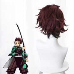 Demon Slayer: Kimetsu No Yaiba Kamado Tanjirou Red Brown Cosplay Wig -Cosplay Shop DemonSlayerKimetsuNoYaibaKamadoTanjirouRedBrownCosplayWig 5