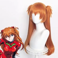 EVA Neon Genesis Evangelion Asuka Langley Sohryu Orange Cosplay Wig -Cosplay Shop EVANeonGenesisEvangelionAsukaLangleySohryuOrangeCosplayWig 3