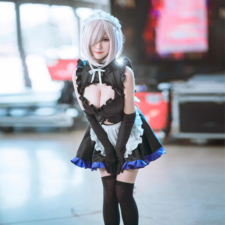 Fate Grand Order Mash Kyrielight Shielder Maid Cosplay Costume 3 Fate Grand Order Mash Kyrielight Shielder Maid Cosplay Costume