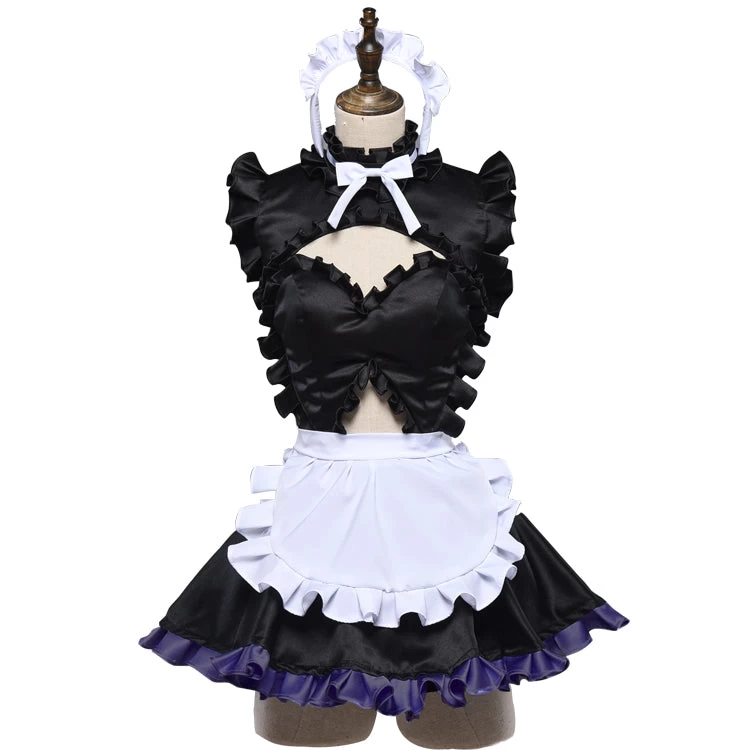 Fate Grand Order Mash Kyrielight Shielder Maid Cosplay Costume 4 Fate Grand Order Mash Kyrielight Shielder Maid Cosplay Costume - Image 2