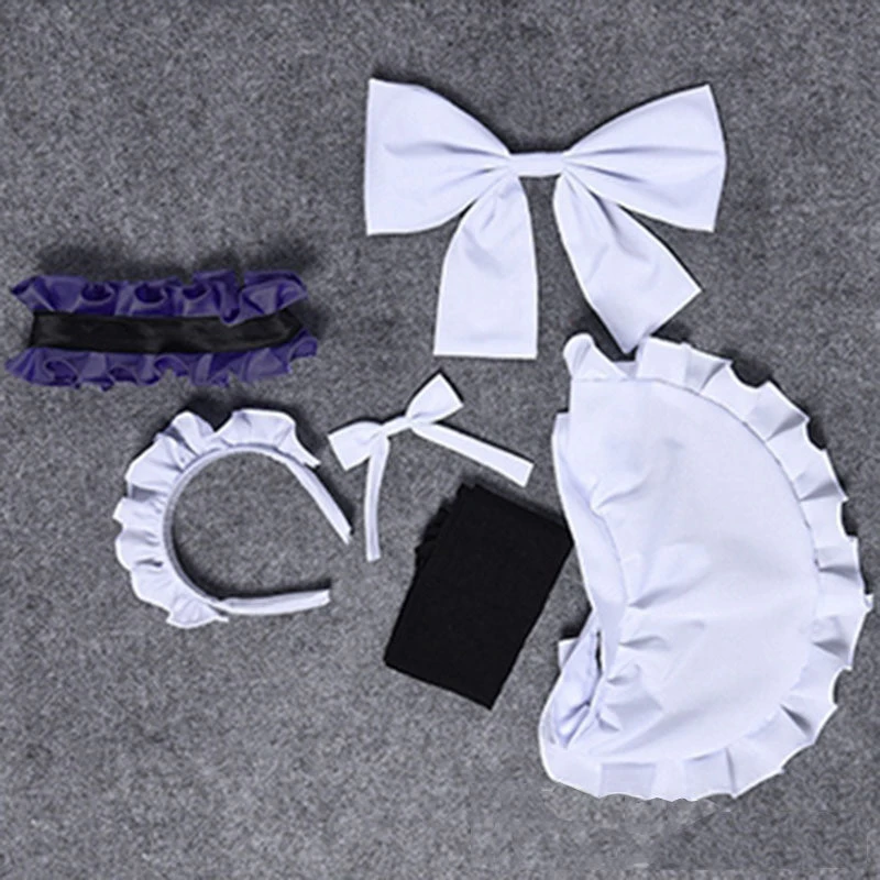 Fate Grand Order Mash Kyrielight Shielder Maid Cosplay Costume 7 Fate Grand Order Mash Kyrielight Shielder Maid Cosplay Costume - Image 5