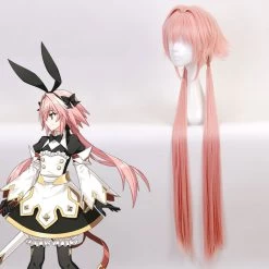 Fate Grand Order Saber Astolfo Maid Pink Cosplay Wig -Cosplay Shop FateGrandOrderSaberAstolfoMaidPinkCosplayWig 3