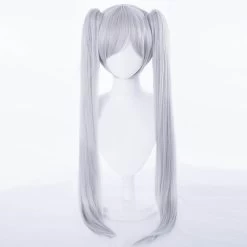 Female Kakashi Hatake From Naruto Halloween Silver B Edition Cosplay Wig