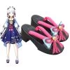 Genshin Impact Ayaka Black Cosplay Shoes -Cosplay Shop GenshinImpactAyakaBlackCosplayShoes