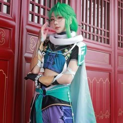 Genshin Impact Baishu Cosplay Costume