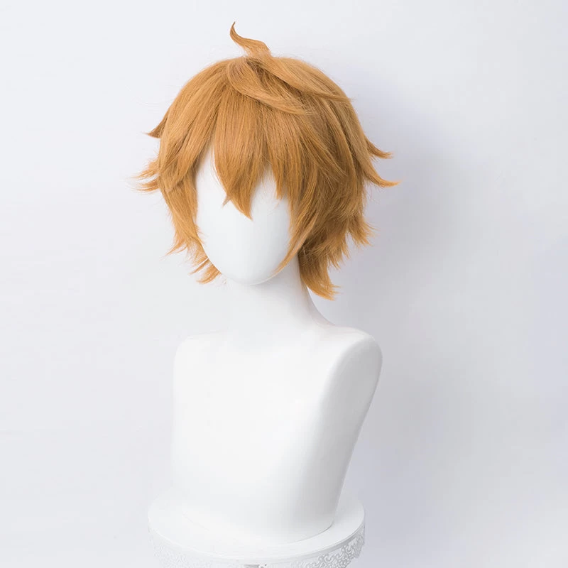 Genshin Impact Childe Tartaglia Orange Cosplay Wig 4 Genshin Impact Childe Tartaglia Orange Cosplay Wig - Image 2