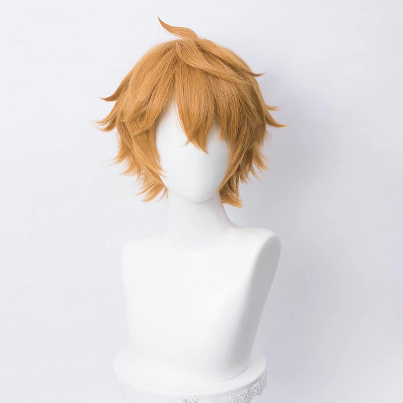 Genshin Impact Childe Tartaglia Orange Cosplay Wig 5 Genshin Impact Childe Tartaglia Orange Cosplay Wig - Image 3
