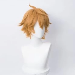 Genshin Impact Childe Tartaglia Orange Cosplay Wig 10 Genshin Impact Childe Tartaglia Orange Cosplay Wig -Cosplay Shop GenshinImpactChildeTartagliaOrangeCosplayWig 4