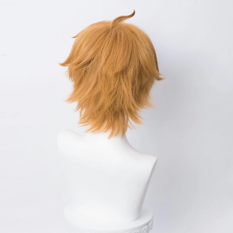 Genshin Impact Childe Tartaglia Orange Cosplay Wig 7 Genshin Impact Childe Tartaglia Orange Cosplay Wig - Image 5