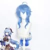 Genshin Impact Ganyu Blue Cosplay Wig