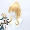 Genshin Impact Jean Golden Cosplay Wig 2 Genshin Impact Jean Golden Cosplay Wig -Cosplay Shop GenshinImpactJeanGoldenCosplayWig