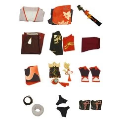 Genshin Impact Kazuha Halloween Cosplay Costume -Cosplay Shop GenshinImpactKazuhaHalloweenCosplayCostume 9