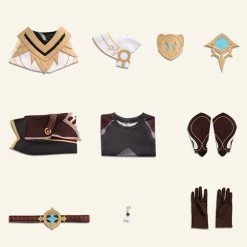 Genshin Impact Male Traveler Outlander Aether Cosplay Costume -Cosplay Shop GenshinImpactMaleTravelerOutlanderAetherCosplayCostume 10