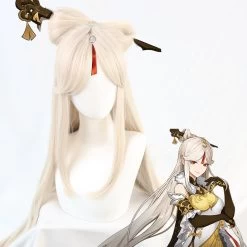 Genshin Impact Ningguang Golden Cosplay Wig