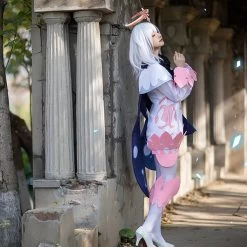 Genshin Impact Paimon Halloween Cosplay Costume 17 Genshin Impact Paimon Halloween Cosplay Costume -Cosplay Shop GenshinImpactPaimonHalloweenCosplayCostume 4