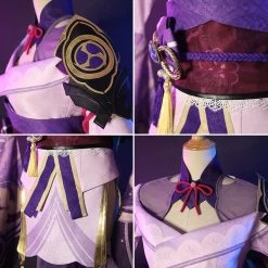 Genshin Impact Raiden Shogun Baal Cosplay Costume -Cosplay Shop GenshinImpactRaidenShogunBaalCosplayCostume 11