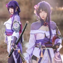 Genshin Impact Raiden Shogun Baal Cosplay Costume -Cosplay Shop GenshinImpactRaidenShogunBaalCosplayCostume 4