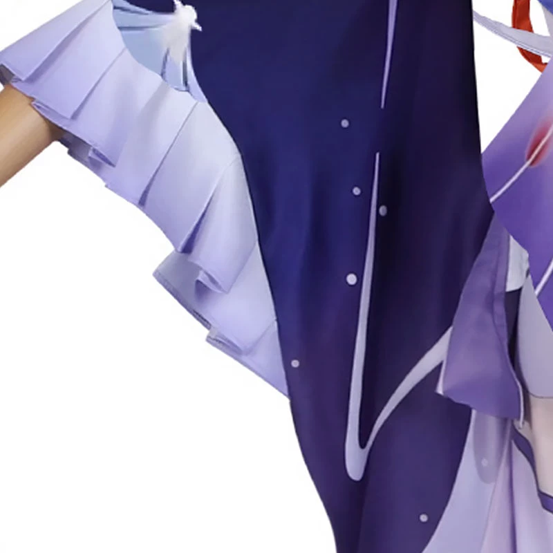 Genshin Impact Sangonomiya Kokomi Halloween Cosplay Costume 8 Genshin Impact Sangonomiya Kokomi Halloween Cosplay Costume - Image 6