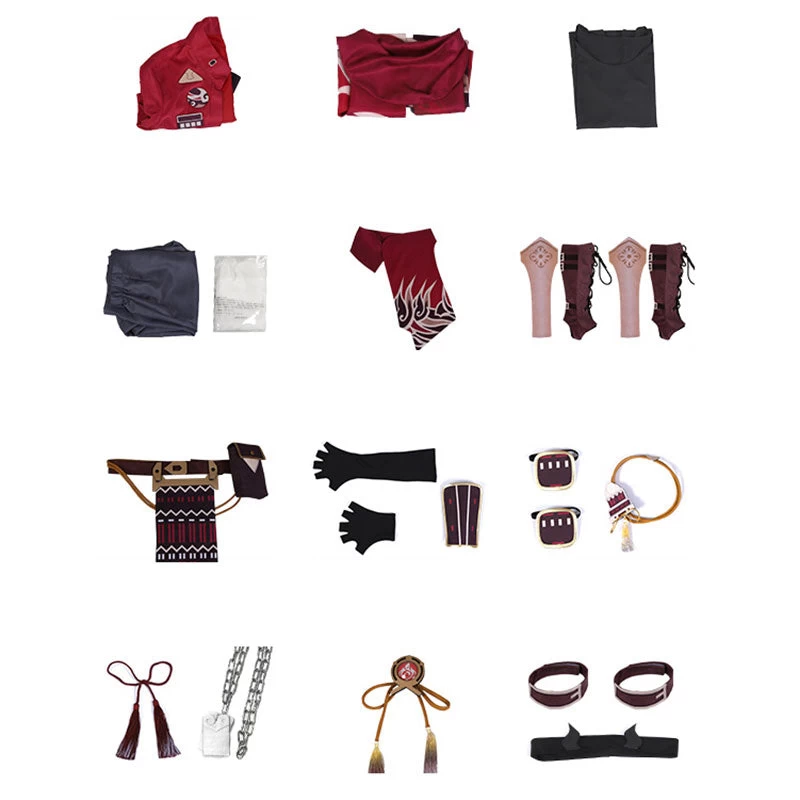 Genshin Impact Thoma Halloween Cosplay Costume 9 Genshin Impact Thoma Halloween Cosplay Costume - Image 7