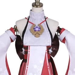 Genshin Impact Yae Miko Guuji Yae Halloween Cosplay Costume -Cosplay Shop GenshinImpactYaeMikoGuujiYaeHalloweenCosplayCostume 3