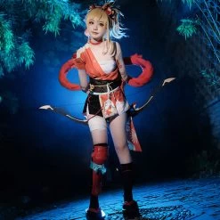 Genshin Impact Yoimiya Halloween Cosplay Costume -Cosplay Shop GenshinImpactYoimiyaHalloweenCosplayCostume 6