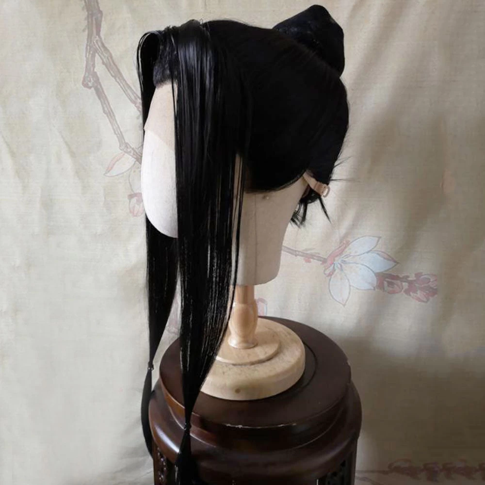 Haku From Naruto Halloween Black Cosplay Wig 5 Haku From Naruto Halloween Black Cosplay Wig - Image 3