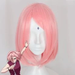 Sakura Haruno From Boruto Naruto Pink Cosplay Wig