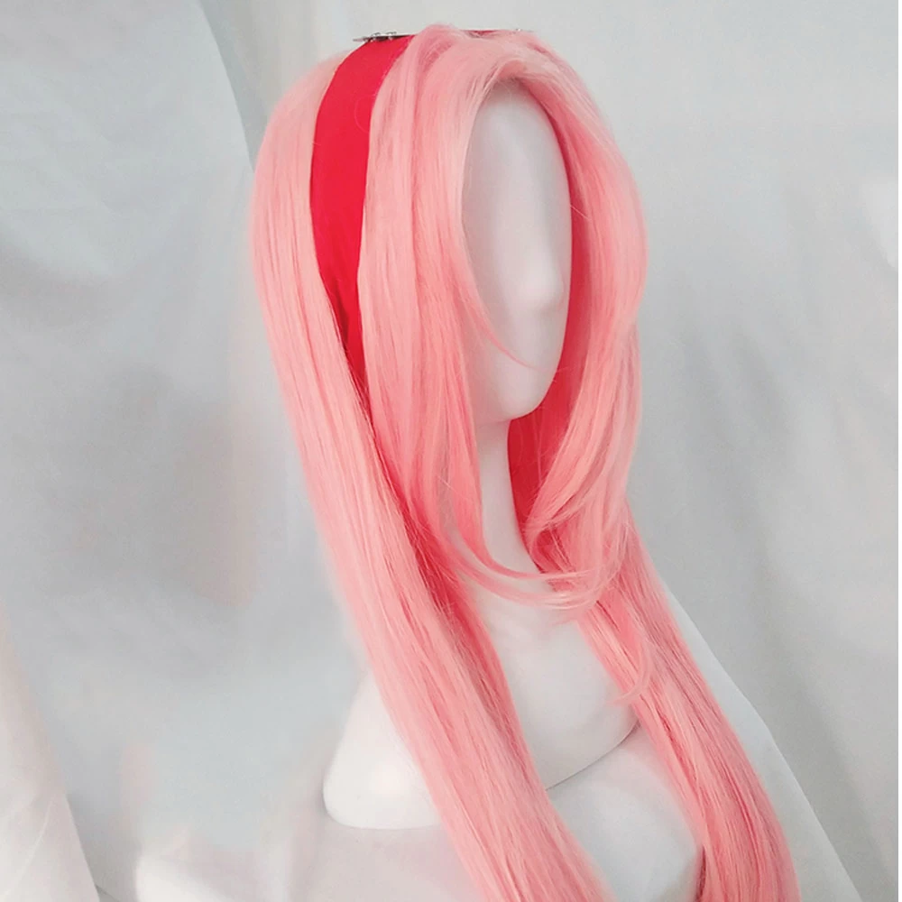 Sakura Haruno From Naruto Halloween Pink Cosplay Wig 5 Sakura Haruno From Naruto Halloween Pink Cosplay Wig - Image 3