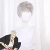Hell's Paradise: Jigokuraku Yamada Asaemon Shion Silver Cosplay Wig