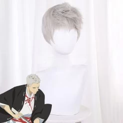 Hell's Paradise: Jigokuraku Yamada Asaemon Shion Silver Cosplay Wig