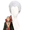 Hidan From Naruto Halloween Silver Grey Cosplay Wig -Cosplay Shop HidanfromNarutoHalloweenSilverGreyCosplayWig