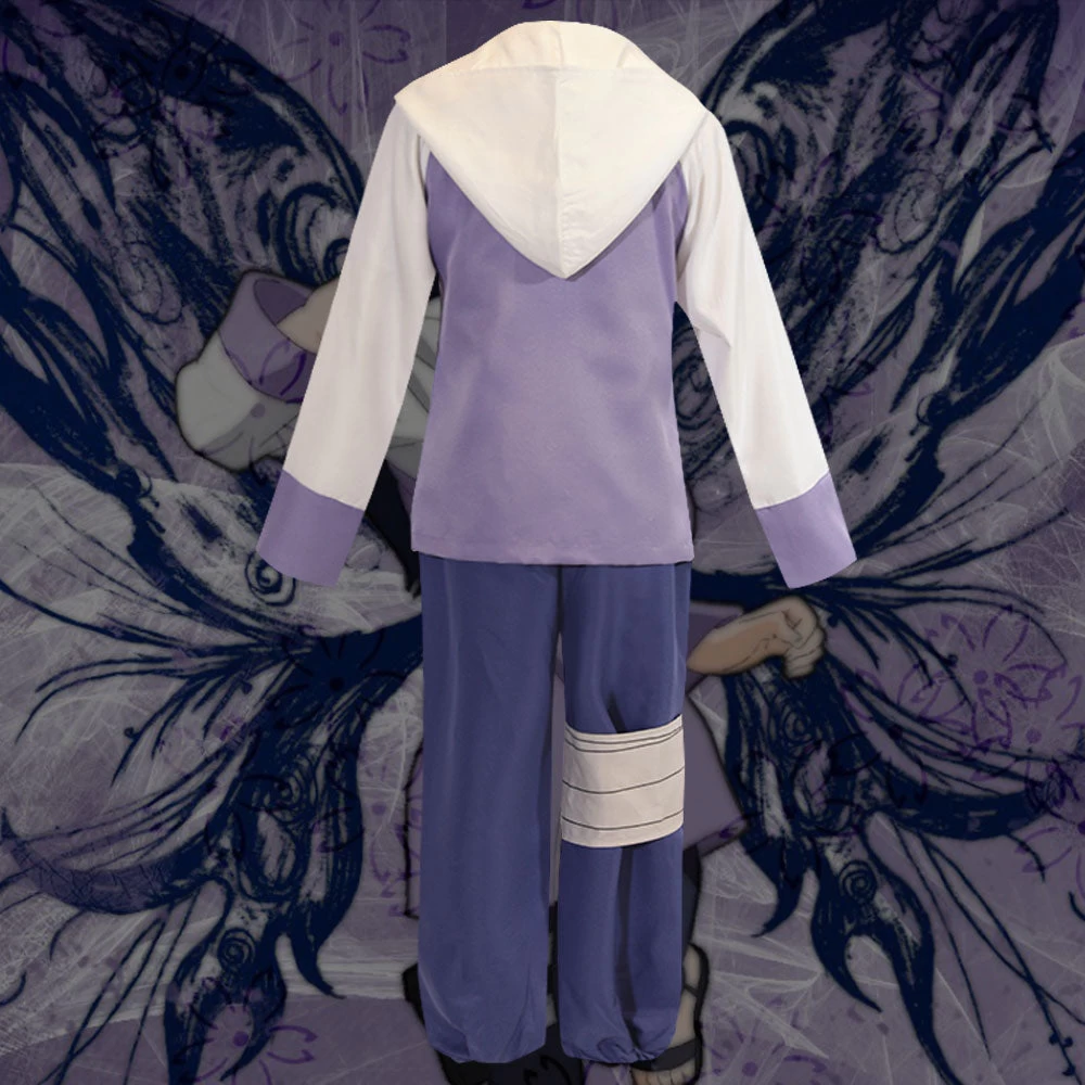 Hinata Hyuga From Naruto Halloween Cosplay Costume - D Edition 4 Hinata Hyuga From Naruto Halloween Cosplay Costume - D Edition - Image 2