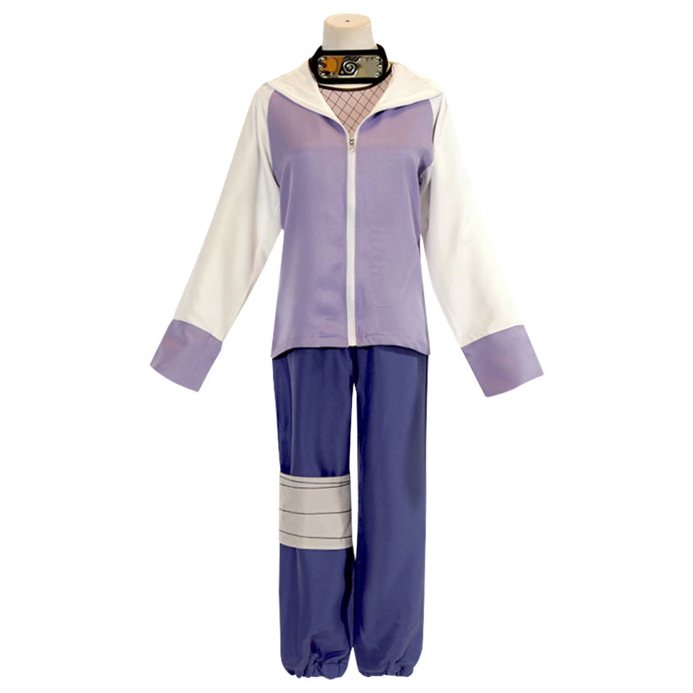 Hinata Hyuga From Naruto Halloween Cosplay Costume - D Edition 5 Hinata Hyuga From Naruto Halloween Cosplay Costume - D Edition - Image 3