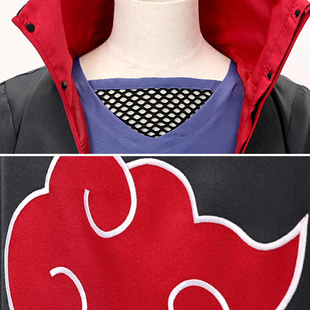 Itachi Uchiha From Naruto Halloween Cosplay Costume 10 Itachi Uchiha From Naruto Halloween Cosplay Costume - Image 8