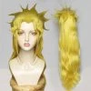 JoJo's Bizarre Adventure: Stardust Crusaders Female Dio Brando Golden Cosplay Wig -Cosplay Shop JoJo sBizarreAdventureStardustCrusadersFemaleDioBrandoGoldenCosplayWig