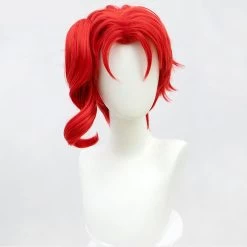 JoJo's Bizarre Adventure: Stardust Crusaders Noriaki Kakyoin Halloween Red Cosplay Wig