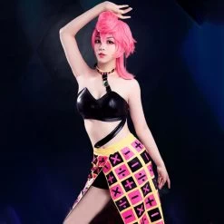 JoJo's Bizarre Adventure: Vento Aureo Golden Wind Trish Una Halloween Cosplay Costume 9 JoJo's Bizarre Adventure: Vento Aureo Golden Wind Trish Una Halloween Cosplay Costume -Cosplay Shop JoJo sBizarreAdventureVentoAureoGoldenWindTrishUnaHalloweenCosplayCostume 3