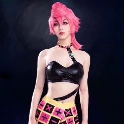 JoJo's Bizarre Adventure: Vento Aureo Golden Wind Trish Una Halloween Cosplay Costume 10 JoJo's Bizarre Adventure: Vento Aureo Golden Wind Trish Una Halloween Cosplay Costume -Cosplay Shop JoJo sBizarreAdventureVentoAureoGoldenWindTrishUnaHalloweenCosplayCostume 4