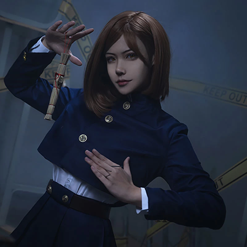 Jujutsu Kaisen Sorcery Fight Nobara Kugisaki Halloween Cosplay Costume 8 Jujutsu Kaisen Sorcery Fight Nobara Kugisaki Halloween Cosplay Costume - Image 6