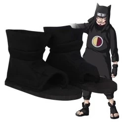 Kankuro From Naruto Halloween Black Cosplay Shoes